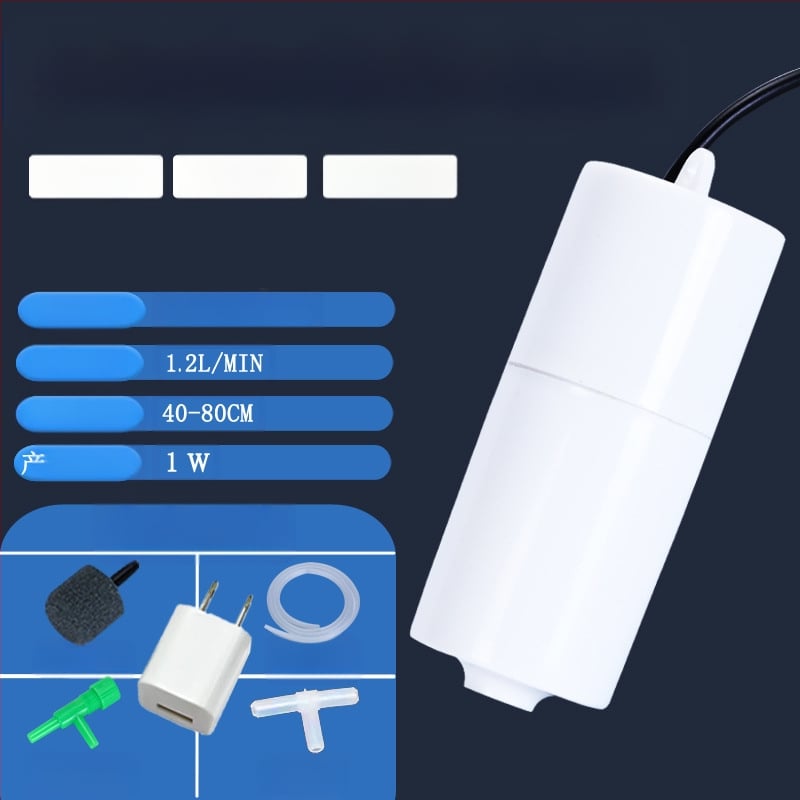 Akvārija skābekļa sūknis mājsaimniecības akvārija skābekļa sūkņa uzlāde bez skaņas skābekļa sūknis makšķerēšanas skābekļa sūknis mazs skābekļa sūknis