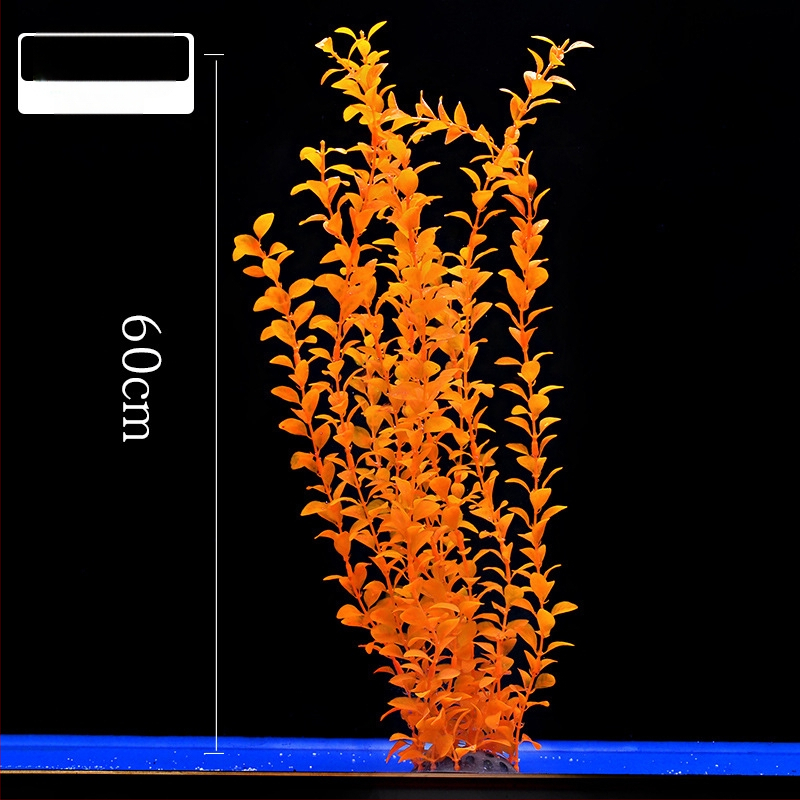 Akvaariumi dekoratiivne veemuru akvaariumi maastikukomplekt pehme veemuru plastmuru tagantvaade suur kõrge roheline muru
