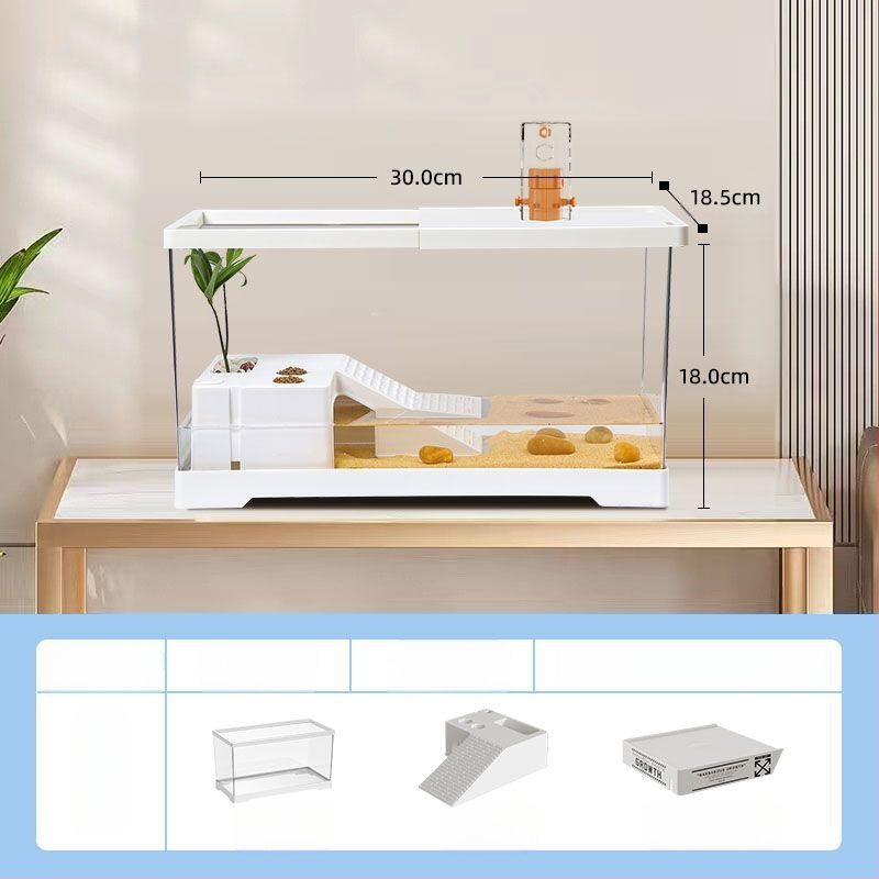 Vėžlių dėžė su džiovinimo stalu, dydis: Braziliško vėžlio „Aquiland“ buitinis plastikinis vėžlių bakelis, specialus ekologiškas bakelis vėžliams auginti.