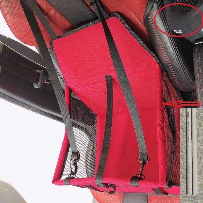 Prekogranična jastuk za kućne ljubimce, prostirka za mačke i auto, mrežasta vrećica za vješanje, prostirka za pse i auto, putna, prozračna torba za kućne ljubimce, protiv vrtoglavice