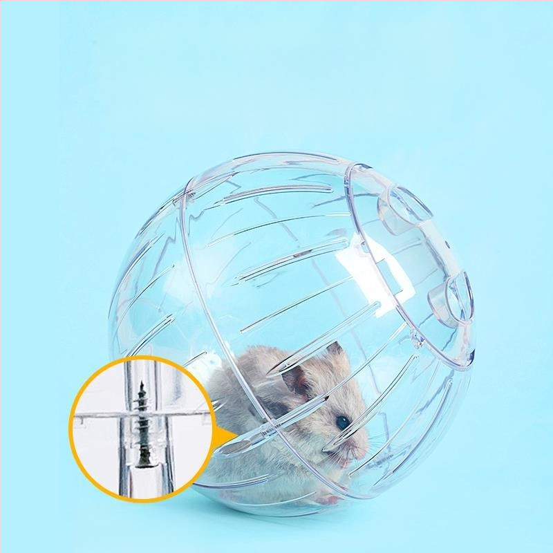 Hörcsög Kristály futólabda futókerék görgő Arany Medve mókus mézzsák átlátszó külső szalag Sportlabda séta egér tárgy