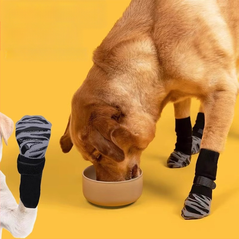 Tarpvalstybiniai sprogimai naminių gyvūnėlių kojinės lauke neslystančios vandeniui atsparios batų kojinės dideliems ir mažiems šunims skirti batai kojų uždangalai katėms ir šunims