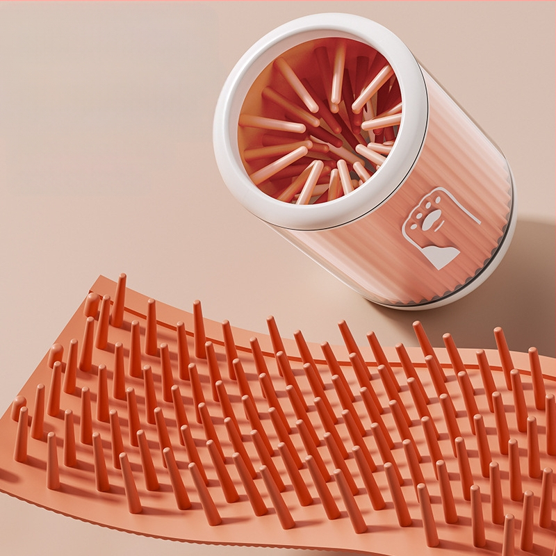 Piiriülene lemmikloomade jalgade pesutops, koera jalgade pesemise artefakt, koera ja kassi käpad, pühkimist mittevajav puhastusvahend