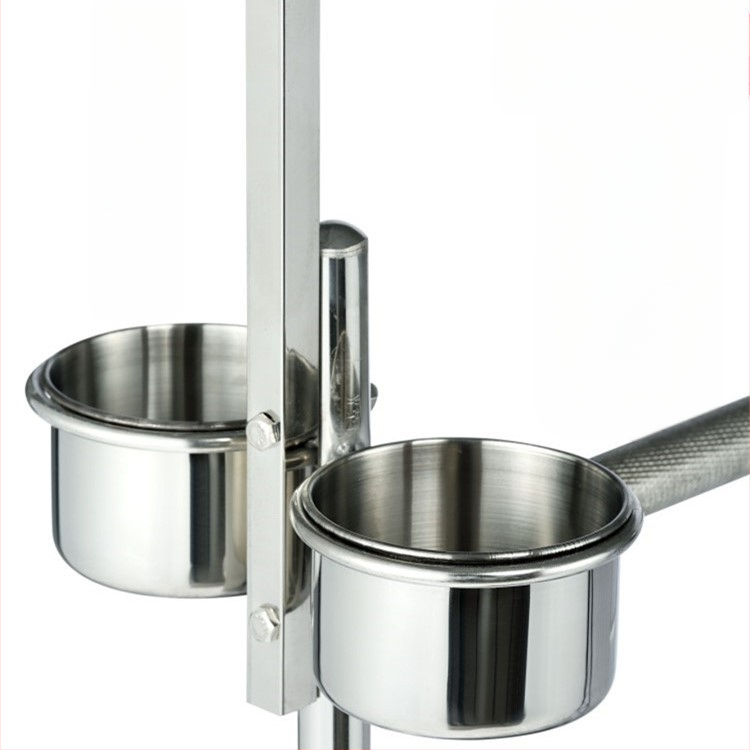 Suport pentru papagal gri, mediu și mare, din oțel inoxidabil, pentru păsări, colivie de podea, mare, floarea-soarelui, King Kong, negru, Phoenix, suport mic pentru soare