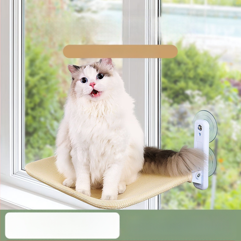 Котешки хамак за прозорец, вендуза, висящо гнездо за котешки слънцезащитен люк, балкон, котешко гнездо, зимна вендуза, стъклено котешко легло, принадлежности