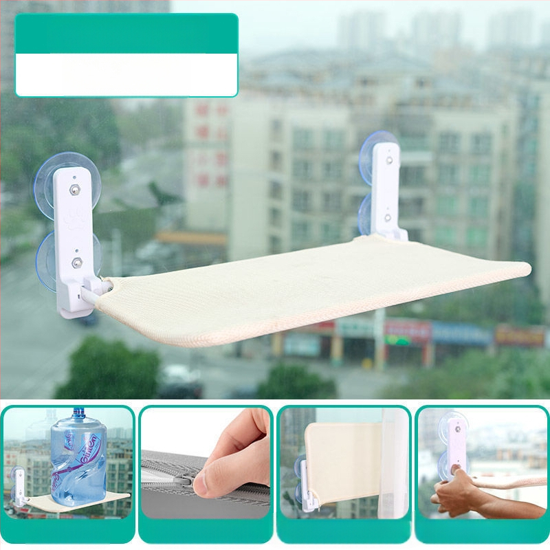 Котешки хамак за прозорец, вендуза, висящо гнездо за котешки слънцезащитен люк, балкон, котешко гнездо, зимна вендуза, стъклено котешко легло, принадлежности