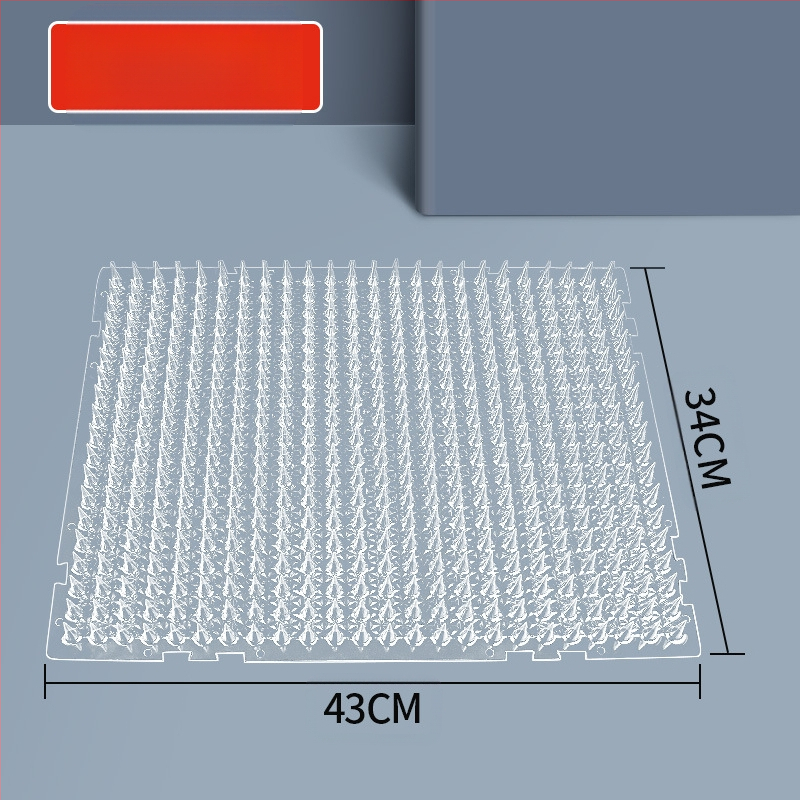 Противокотешка постелка против шипове, горна част на леглото, катерене по урина, възглавница за драскане по шипове, защита на дивана, изолация за котки, мрежа против шипове с ограничен достъп, дървена