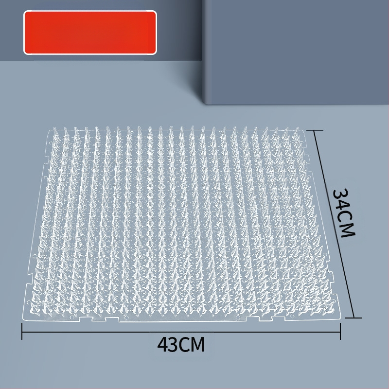Противокотешка постелка против шипове, горна част на леглото, катерене по урина, възглавница за драскане по шипове, защита на дивана, изолация за котки, мрежа против шипове с ограничен достъп, дървена