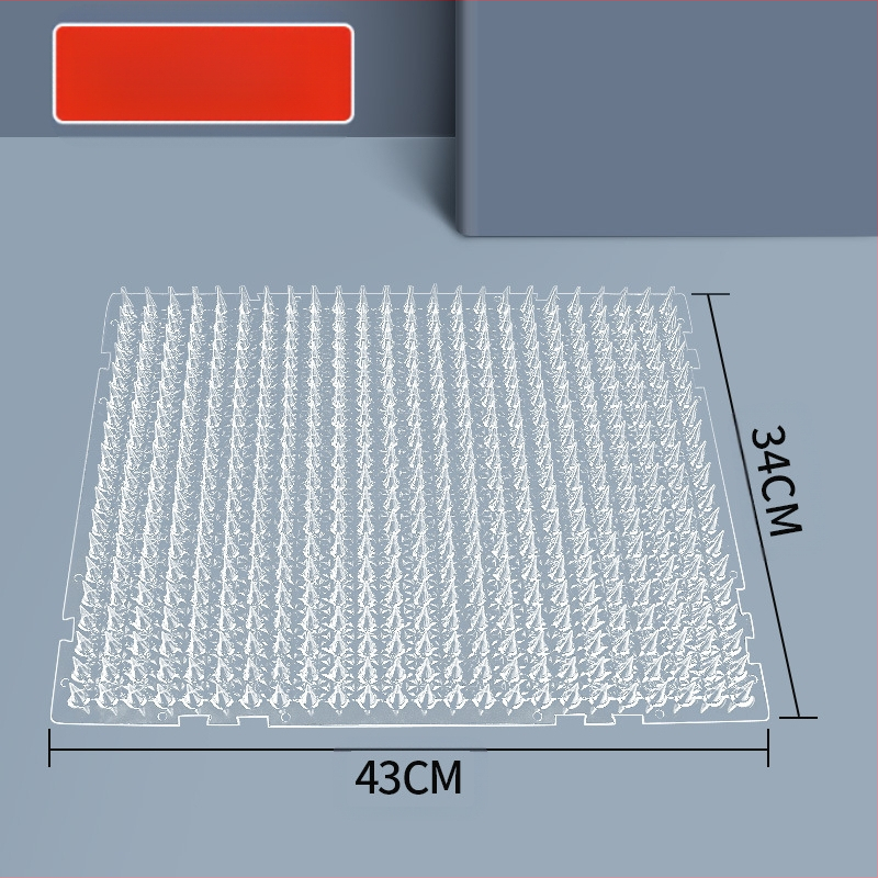 Противокотешка постелка против шипове, горна част на леглото, катерене по урина, възглавница за драскане по шипове, защита на дивана, изолация за котки, мрежа против шипове с ограничен достъп, дървена