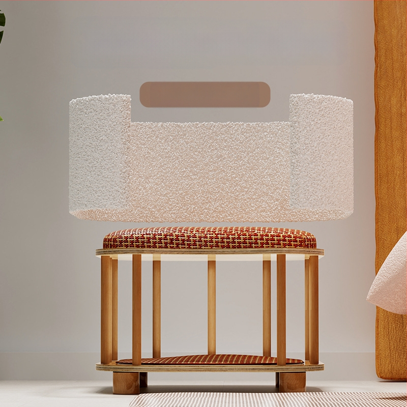 Ljetna mačja stolica za ljude i mačke, pogodna za sva godišnja doba, kućica za male mačiće, prostirka od punog drva, oprema za kućne ljubimce za mačke