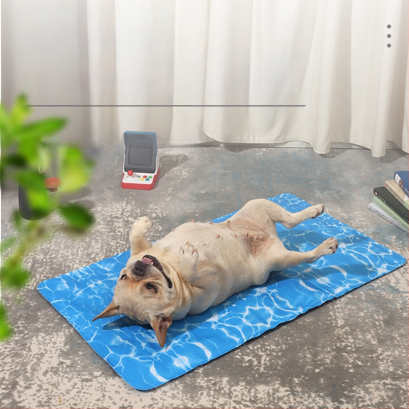 Kraljevsko plava podloga za hlađenje kućnih ljubimaca, prekogranična podloga za led za kućne ljubimce, ljetna podloga za led s gel spužvom za kućne ljubimce