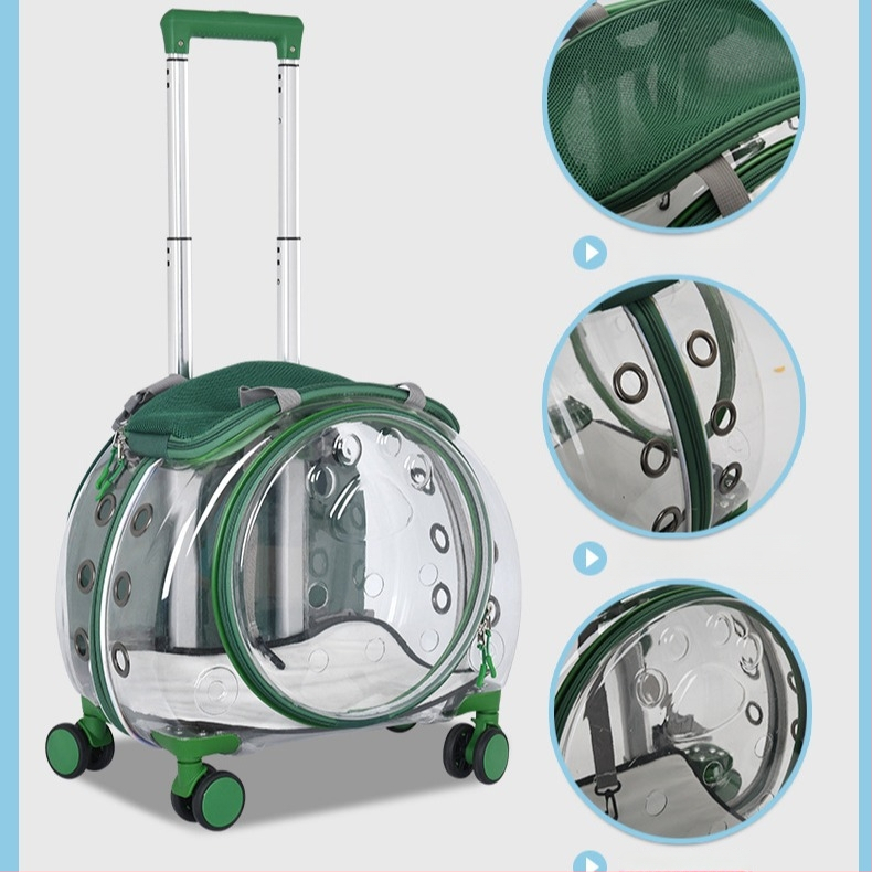 Prozirna torba za kućne ljubimce, prijenosni ruksak za mačke za automobil, višenamjenska svemirska kapsula za mačke