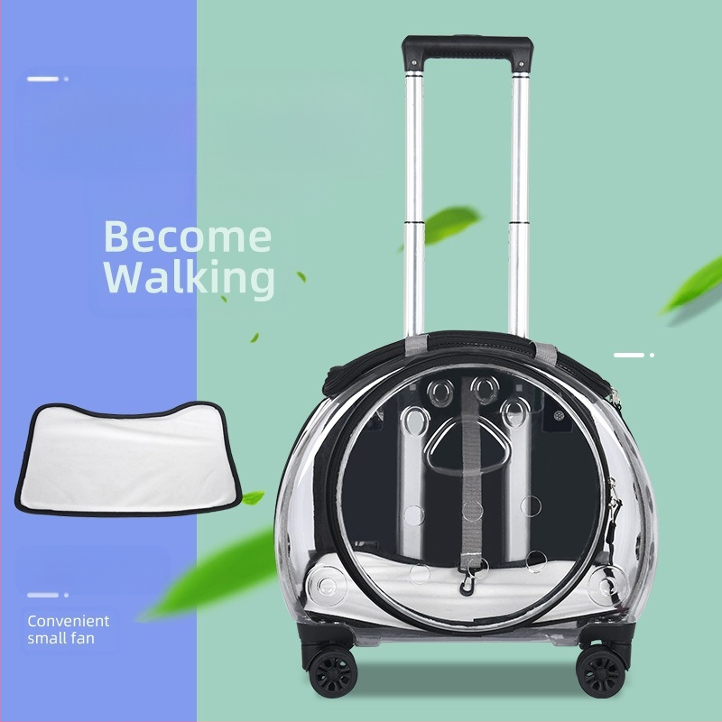 Prozirna torba za kućne ljubimce, prijenosni ruksak za mačke za automobil, višenamjenska svemirska kapsula za mačke