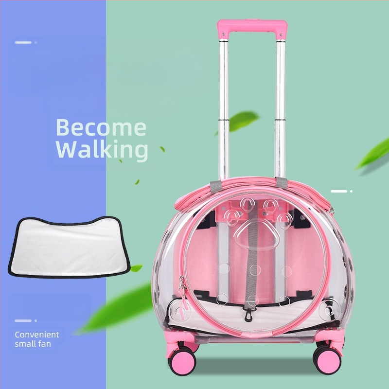 Prozirna torba za kućne ljubimce, prijenosni ruksak za mačke za automobil, višenamjenska svemirska kapsula za mačke