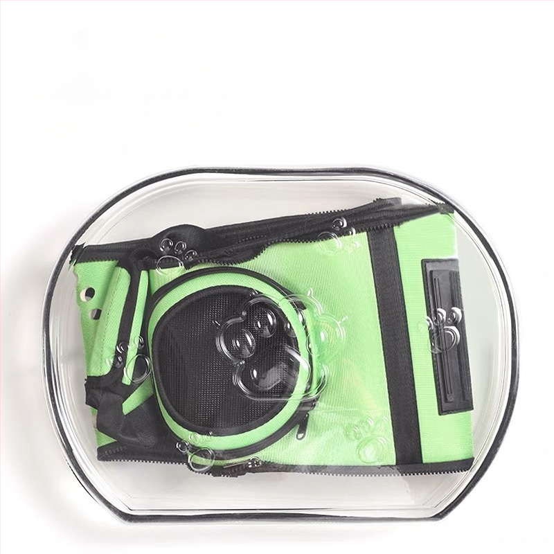 Geantă pentru pisici, geantă de ieșire portabilă, depozit de aviație, geantă de mână transparentă cu capsulă, geantă de mare capacitate pentru animale de companie, geantă de mână pliabilă