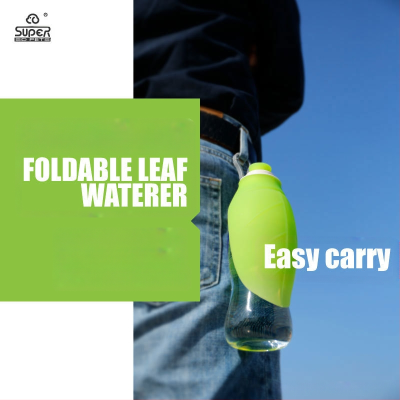 Čaša za kućne ljubimce, čaša za piće za pse, putna prijenosna boca za piće, listovi sklopive boce za vodu, nagrada Red Dot, novi proizvod