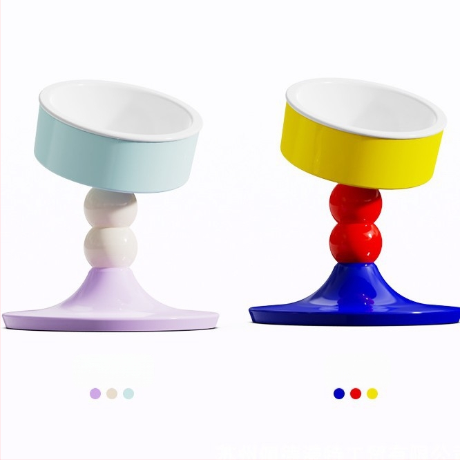 Amazon Нови продукти за домашни любимци Защита за врата Висок леген за котешка храна Регулируема поилка за кучета с антидетонационна защита