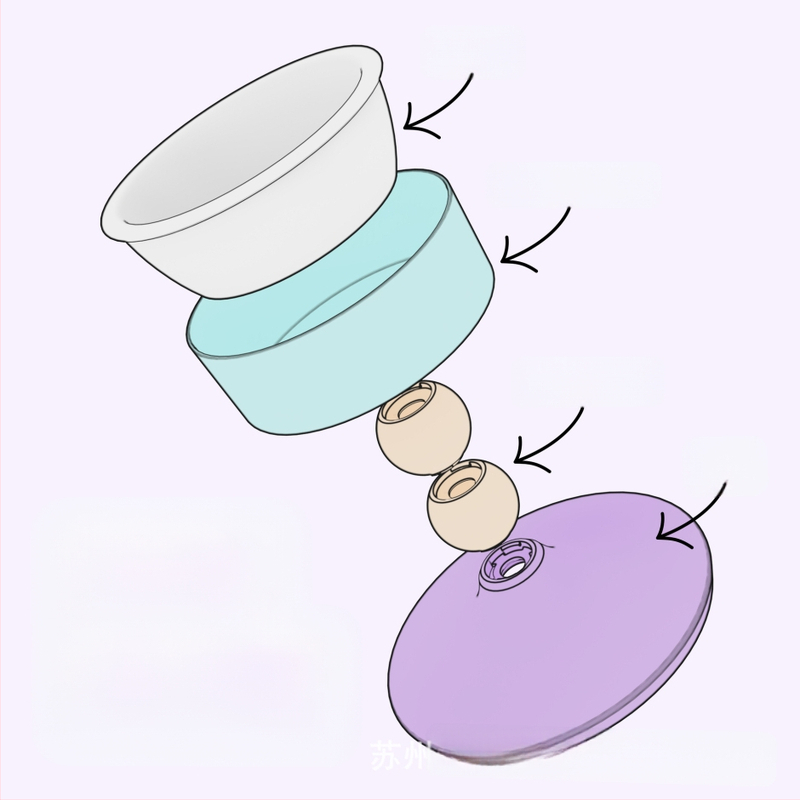 Amazon Нови продукти за домашни любимци Защита за врата Висок леген за котешка храна Регулируема поилка за кучета с антидетонационна защита