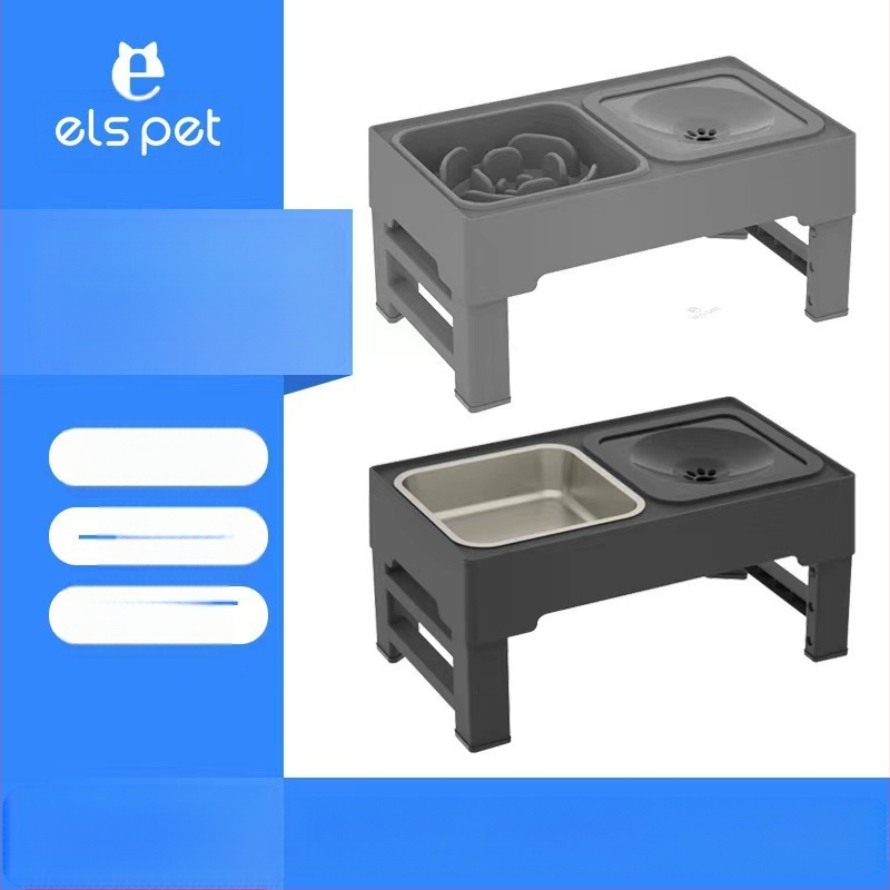 Купа за храна за домашни любимци от неръждаема стомана, купа за кучета, домашни любимци, хранилка за бавно хранене, сгъваема купа за пиене, купа за кучета, домакински прибори