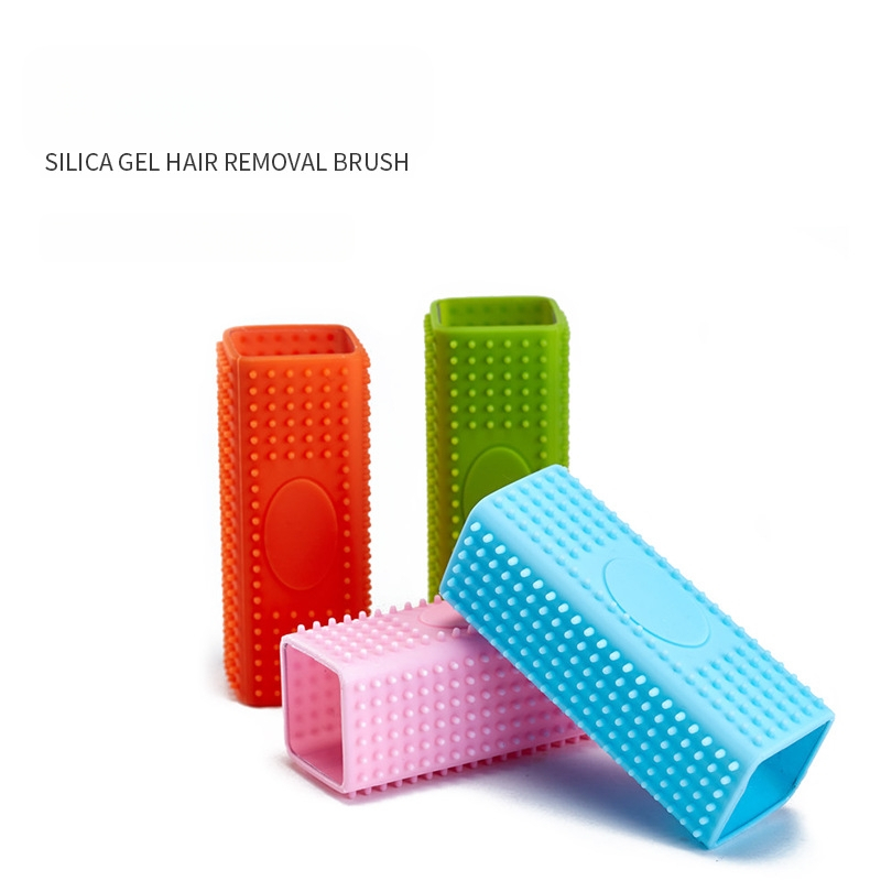 Õõnes silikoonist karvaeemaldaja lemmikloomade karvaeemaldushari karvakamm karvaimemisseade juuste puhastamiseks kleepuv puhastusvahend ujuvate karvade eemaldamiseks