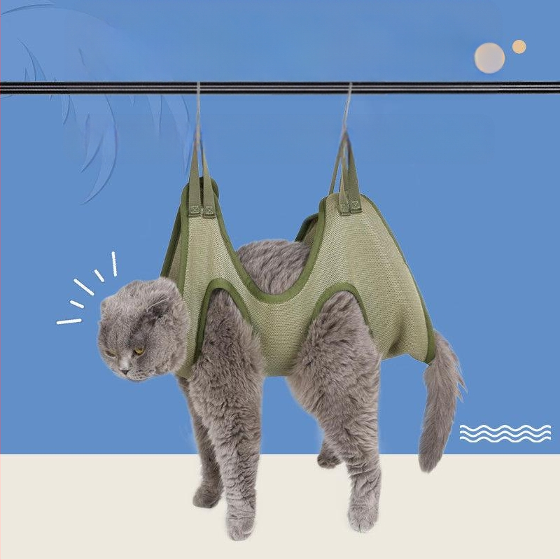 Hamac pentru animale de companie, tăiere unghii pisică agățată, artefact de tăiere unghii TikTok, același artefact de smulgere a urechilor de pisică și câine.