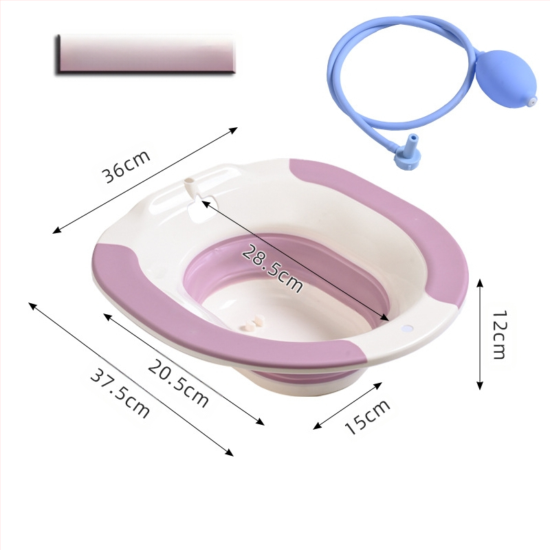 Kodumajapidamises kasutatav bidee, kokkupandav tualett-valamu, rasedate naiste peerupesukauss, paksendatud meeste ja naiste hemorroidid, kükitav peerupuhastuskauss, kuuvalam