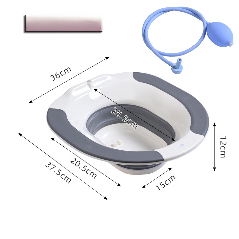 Kodumajapidamises kasutatav bidee, kokkupandav tualett-valamu, rasedate naiste peerupesukauss, paksendatud meeste ja naiste hemorroidid, kükitav peerupuhastuskauss, kuuvalam