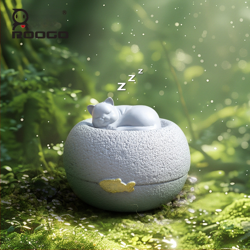 Kūrybinga miego meilė Pet Curns Gyvūnų reikmenys Katė Šuo Curns Gyvūnų atminimo reikmenys Karsto dėžutė