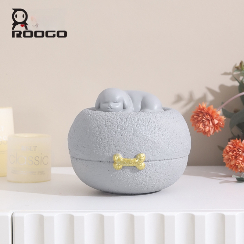 Kūrybinga miego meilė Pet Curns Gyvūnų reikmenys Katė Šuo Curns Gyvūnų atminimo reikmenys Karsto dėžutė