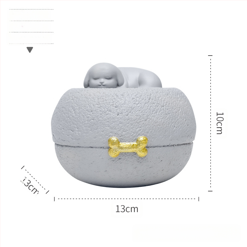 Kūrybinga miego meilė Pet Curns Gyvūnų reikmenys Katė Šuo Curns Gyvūnų atminimo reikmenys Karsto dėžutė