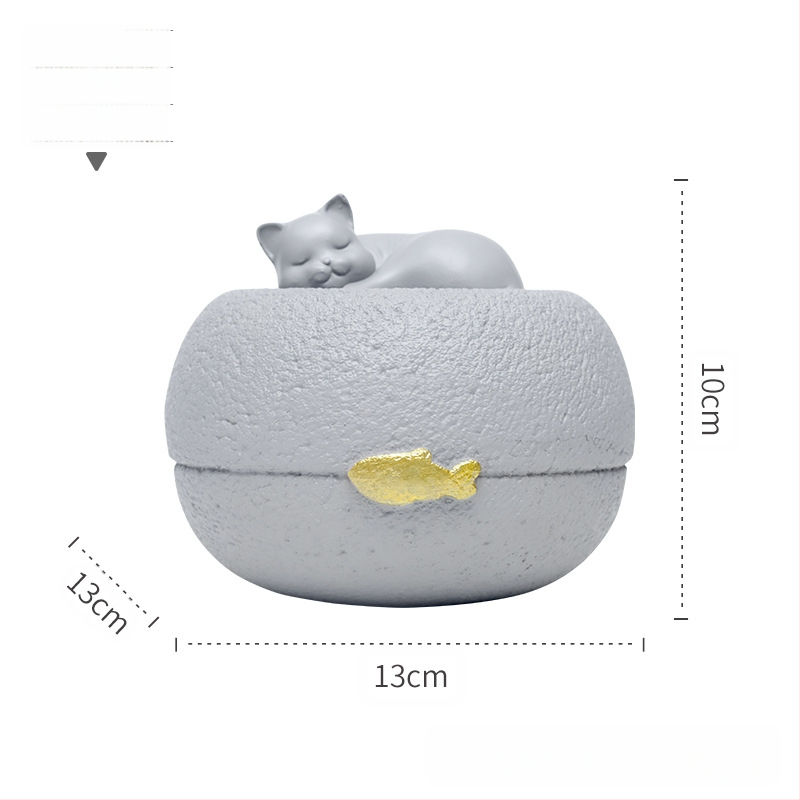 Kūrybinga miego meilė Pet Curns Gyvūnų reikmenys Katė Šuo Curns Gyvūnų atminimo reikmenys Karsto dėžutė