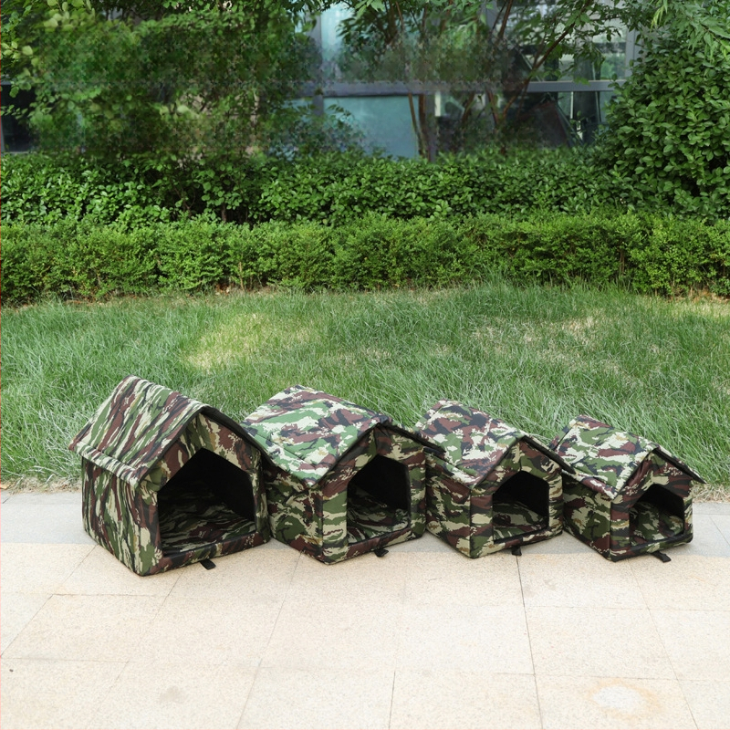 Гнездо за бездомни котки, външно гнездо, водоустойчиво котешко гнездо, топло, ветроустойчиво и дъждоустойчиво, просто удебелено гнездо за кучета, гнездо за избягване на домашни любимци