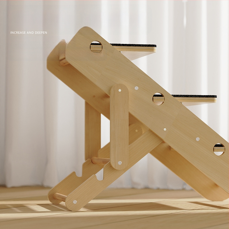 Macskamászó állvány Kisállat lépcsők Macskák és kutyák ágylépcsők Csúszásmentes mászólétra Lejtős kis öreg kutyalétra Külkereskedelem Határokon átnyúló