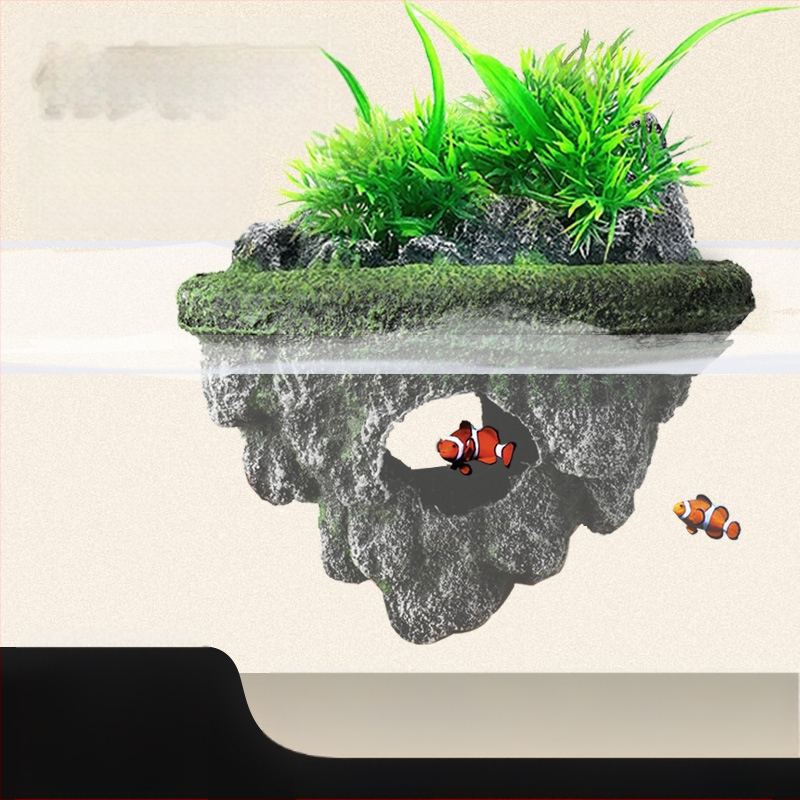 Kalapaagi haljastus, rippuvad kivid, hõljuvad kaunistused, simulatsioonikaunistused, pimsskivi, ökoloogiline keskkond, kiviktaimla haljastus, kivist põgenemine, koopamaja