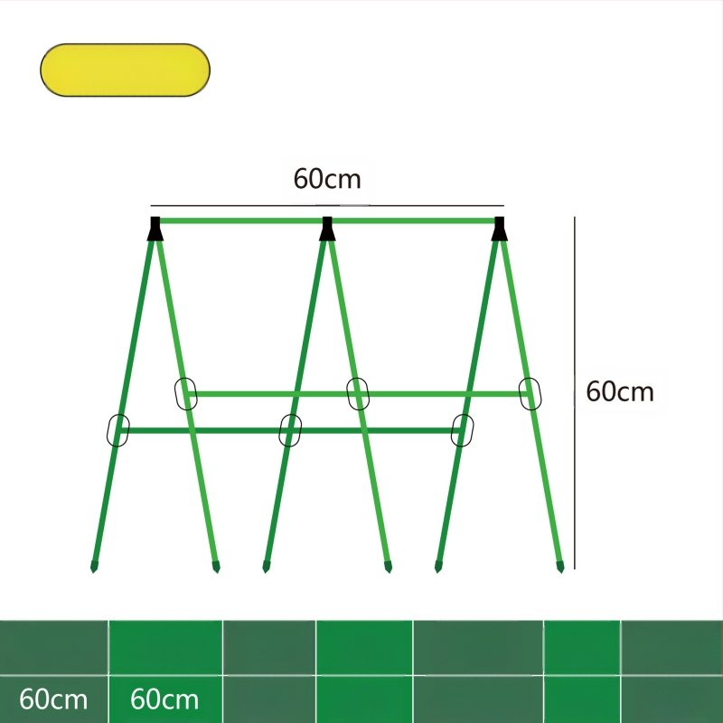 [Su Su Su] Ράφι αναρρίχησης για αγγούρια Ράφι για φασόλια Ράφι ντομάτας Ράφι λαχανικών Ράφι στήριξης φυτών