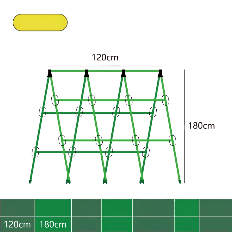 [Su Su Su] Ράφι αναρρίχησης για αγγούρια Ράφι για φασόλια Ράφι ντομάτας Ράφι λαχανικών Ράφι στήριξης φυτών