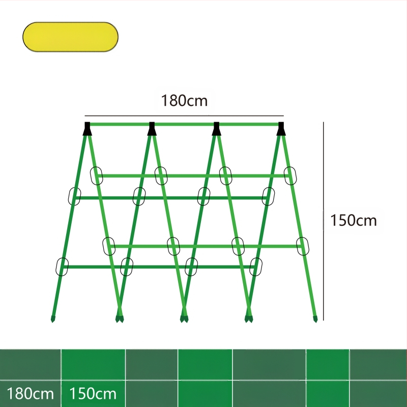 [Su Su Su] Ράφι αναρρίχησης για αγγούρια Ράφι για φασόλια Ράφι ντομάτας Ράφι λαχανικών Ράφι στήριξης φυτών