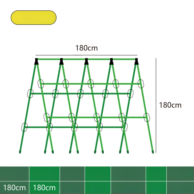 [Su Su Su] Ράφι αναρρίχησης για αγγούρια Ράφι για φασόλια Ράφι ντομάτας Ράφι λαχανικών Ράφι στήριξης φυτών