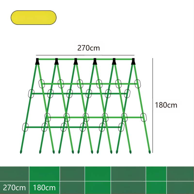 [Su Su Su] Ράφι αναρρίχησης για αγγούρια Ράφι για φασόλια Ράφι ντομάτας Ράφι λαχανικών Ράφι στήριξης φυτών