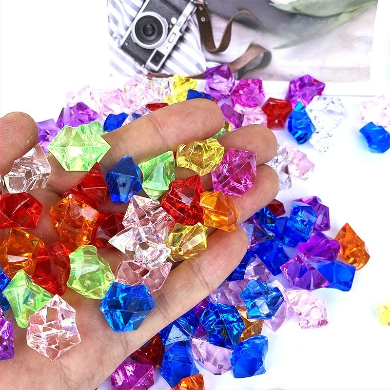 Akrilo krištolo akmens spalvingas brangakmenis žuvų bakas peizažo akmens grožis Chen dekoravimas pramogų parkas žaislų rekvizitų gamintojai didmeninė prekyba