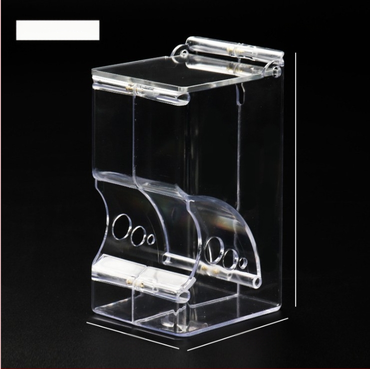 Žiurkėnų šėryklos maisto dėžutė gali būti pritvirtinama voverės ežio jūrų kiaulytės maisto dubenėlio apsauga nuo apvirtimo žiurkėnų ZS automatinis šėrykla