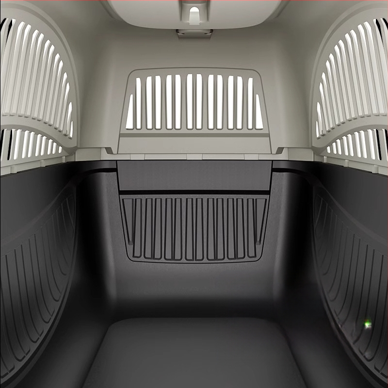 Kutija za mačke s zračnom kutijom, prijenosni kavez za mačke, vrećica za mačke, kutija za kućne ljubimce za automobil, kavez za pse, prijenosna plastična kutija za mačke