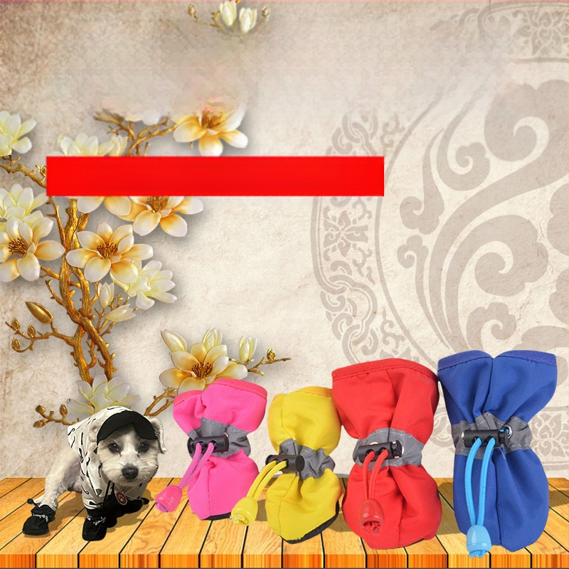 Lemmiklooma pehme tallaga kummikud Teddy Pomeranian Vip Bichon pehme tallaga kummikud Saapad Koera jalakatted Veekindlad Lemmiklooma