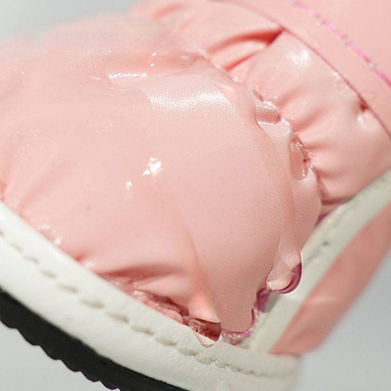 24 žieminiai šunų batai meškiuko formos „schanery“ mažiems šunims, sniego batai, vandeniui atsparūs šalčiui, pėdų uždangalai