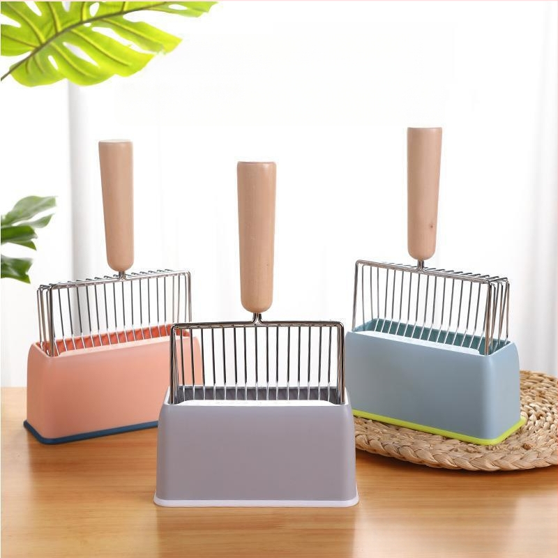 Metalinis kačių kraiko kastuvo pagrindas, laikymo dėžė, kačių kraiko kastuvo vieta, lentyna, kastuvo kostiumas, priedai, kačių kraiko kastuvo palydovas