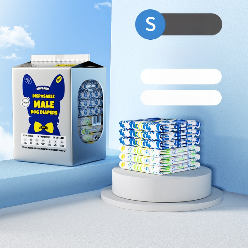 JURNALUL LUI DONO scutece pentru câini câine mascul cățea pantaloni fiziologici scutece pentru animale de companie în jurnalul de creștere al animalelor de companie