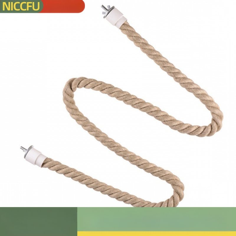 NC velika, srednja i mala papiga uže za penjanje po užetu za grickanje ljestve za papigu viseća igračka za uže za papigu penjanje po pticama pamučno uže za penjanje