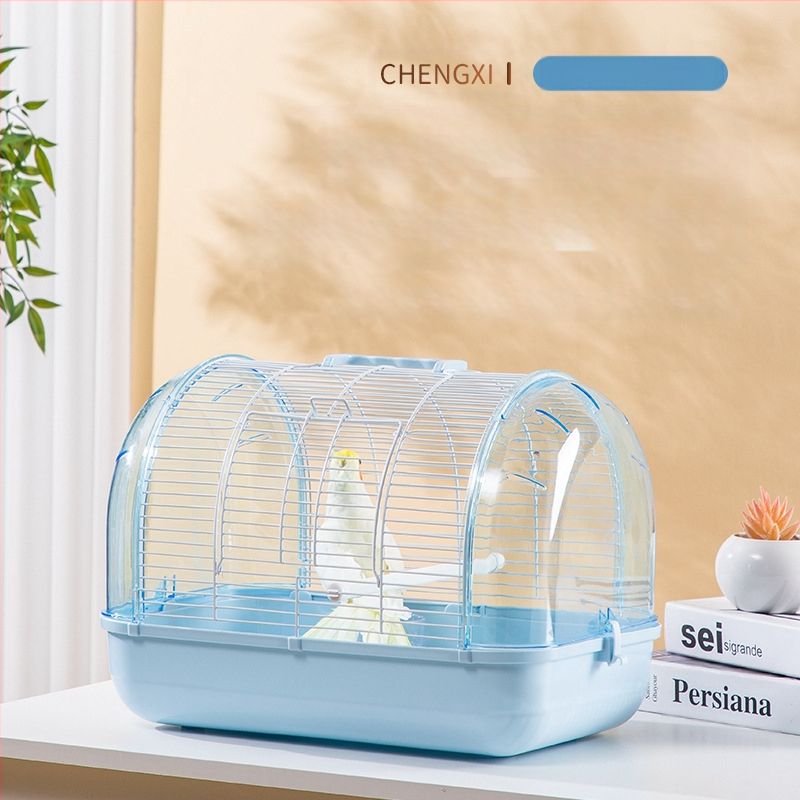 Colivie pentru păsări cu colivie portabilă, piele de tigru, bujor, colivie mică, călugăr solar, mare, metalică de înaltă calitate, colivie pentru păsări