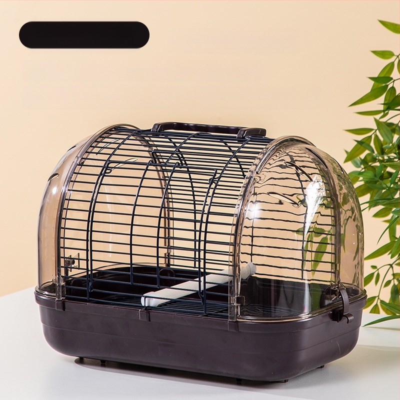 Colivie pentru păsări cu colivie portabilă, piele de tigru, bujor, colivie mică, călugăr solar, mare, metalică de înaltă calitate, colivie pentru păsări