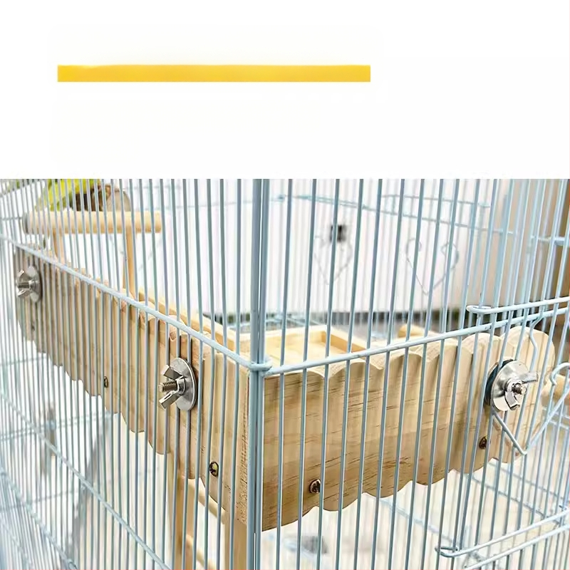 Pat din lemn masiv pentru papagal, bujor negru Phoenix, piele de tigru, scări de alpinism, platformă pentru colivie, decor pentru păsări, ustensile pentru păsări, consumabile